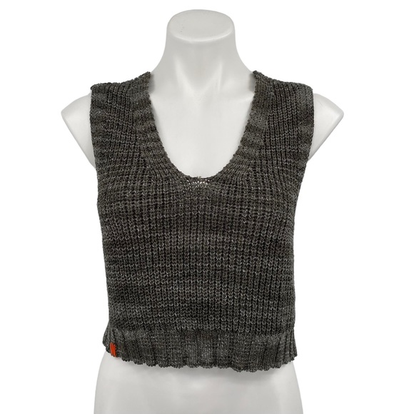 BDG Tops - BDG Urban Outfitters Crop Knit Sweater Vest Top Small